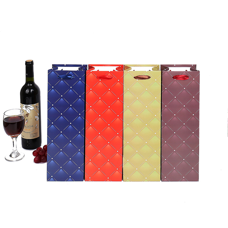 Printed Paper Wine Packing Bags - 副本