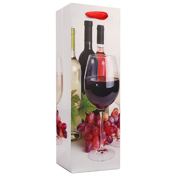 Wine Packing Bag With Colorful Printing